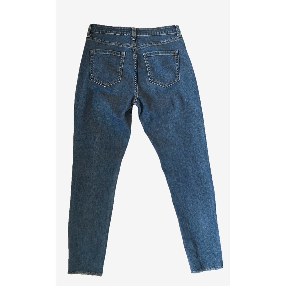 Blue Denim Pants Size 6 a.n.a. Skinny Jeans Casual Women Clothing - Picture 6 of 7